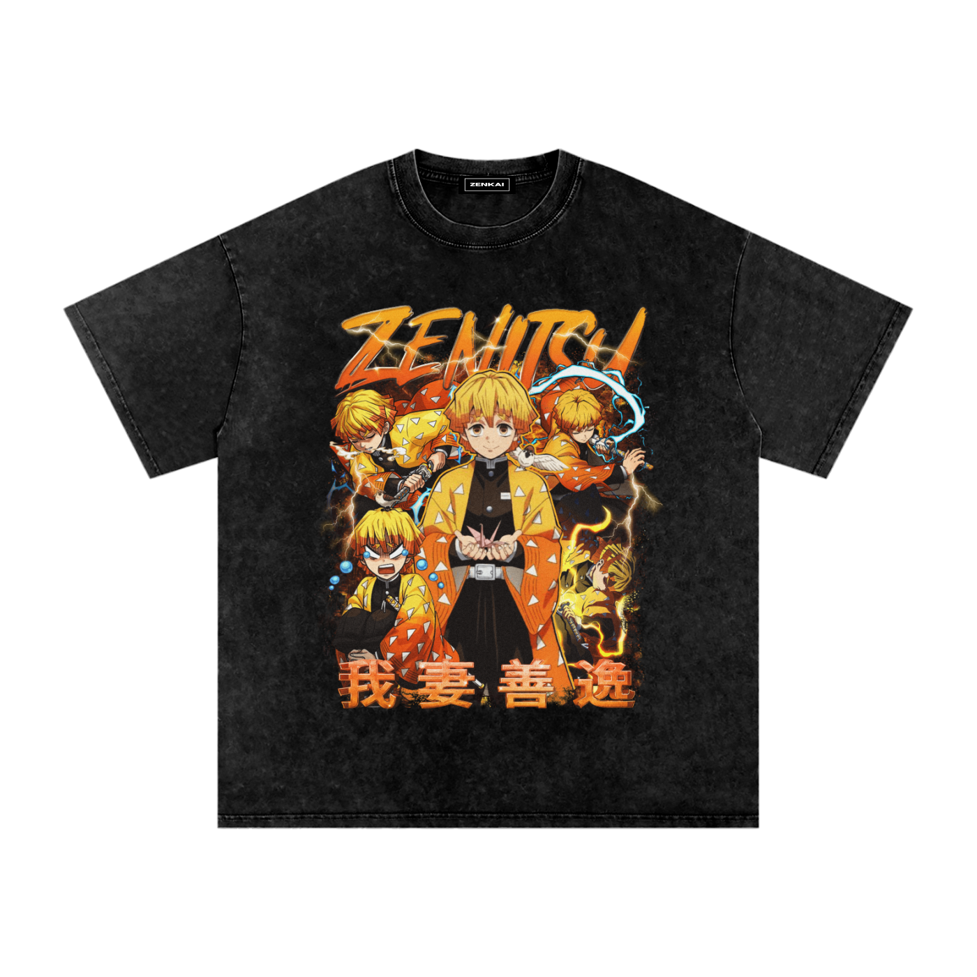 ZENITSU VINTAGE WASHED TEE