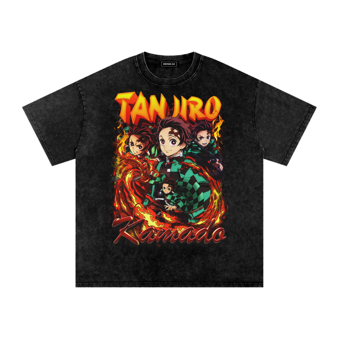 TANJIRO VINTAGE WASHED TEE