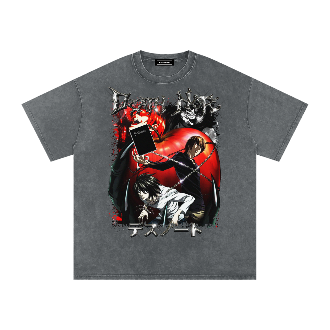 DEATH NOTE VINTAGE WASHED TEE