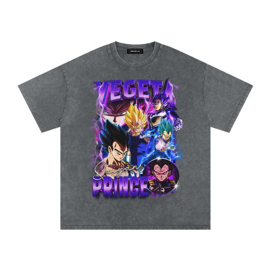 VEGETA PRINCE VINTAGE WASHED TEE