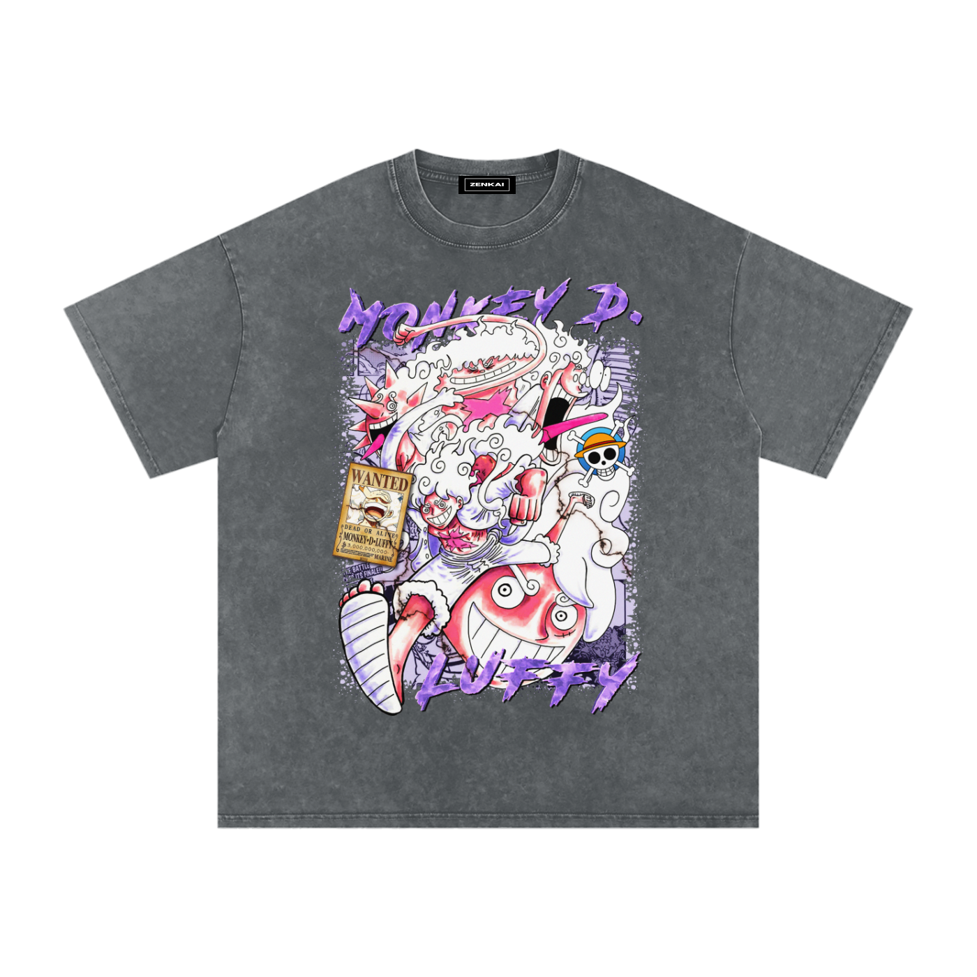 MONKEY D.LUFFY  VINTAGE WASHED TEE