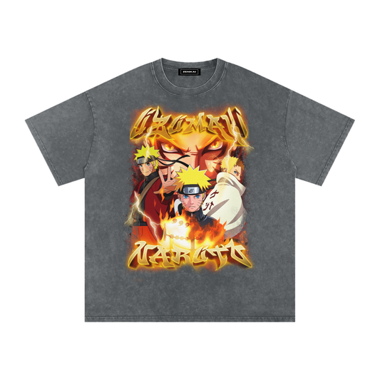 UZUMAKI NARUTO VINTAGE WASHED TEE