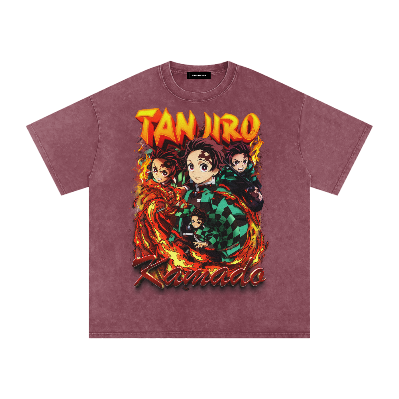 TANJIRO VINTAGE WASHED TEE