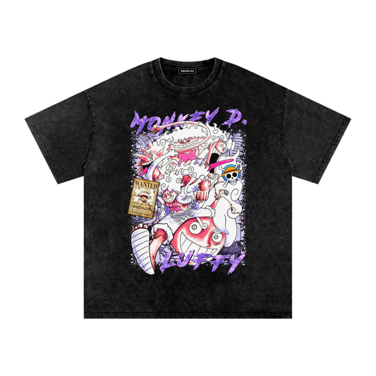 MONKEY D.LUFFY  VINTAGE WASHED TEE