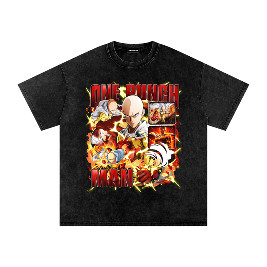 ONE PUNCHMAN VINTAGE WASHED TEE