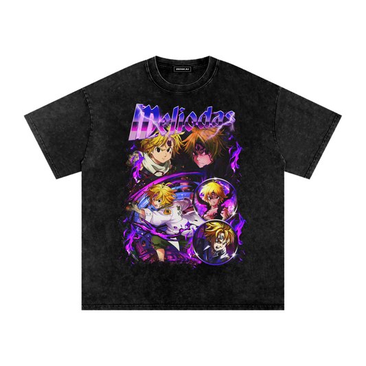 MELIODAS VINTAGE WASHED TEE