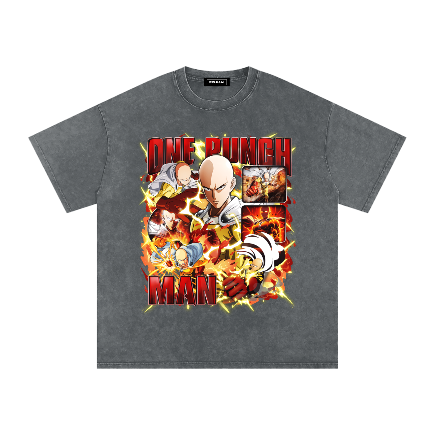 ONE PUNCHMAN VINTAGE WASHED TEE