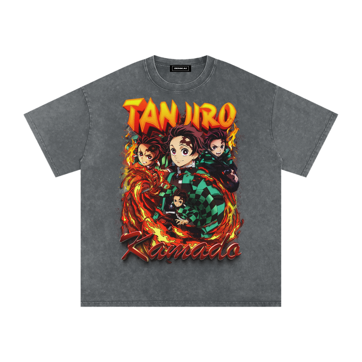TANJIRO VINTAGE WASHED TEE